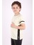 Erkek Çocuk Yaka ve Arkası Baskı Detaylı T-Shirt 2