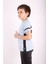 Erkek Çocuk Yaka ve Arkası Baskı Detaylı T-Shirt 2