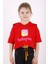 Kız Çocuk Baskılı Kapüşonlu T-Shirt 1