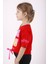 Kız Çocuk Instagram Baskılı Crop T-Shirt 2