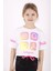 Kız Çocuk Instagram Baskılı Crop T-Shirt 1