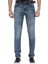 Cipo&Baxx CD374 Slim Fit Dar Paça Jean Mavi Erkek Kot Pantolon 2