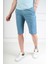 Bermuda Sim Fit Mavi Erkek Şort 29 5