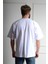 Oversized Beyaz Erkek T-Shirt Xl 4