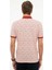 Erkek Kiremit Slim Fit Desenli Polo Yaka Tişört 50200308-VR031 3