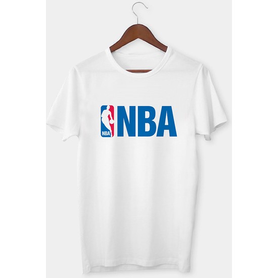 Anı Diyarım Nba Logo Tasarımlı T-Shirt