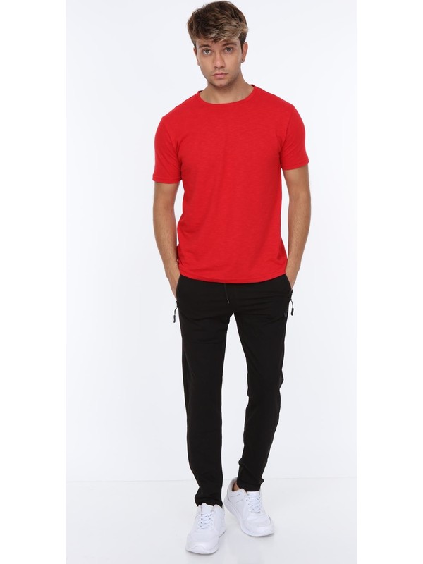 Trendyol Man Gri Erkek Beli Ve Pacasi Lastikli Kargo Cepli Esofman Alti Tmnaw20ea0072 Trendyol