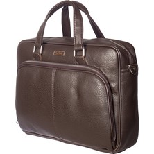 Pierre Cardin Kahverengi Erkek Evrak Çantası Pc1116 Poliüretan Malzemeden Şık Tasarım