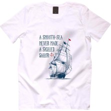 The Chalcedon A Smooth Sea Never Made A Skilled Erkek Tshirt