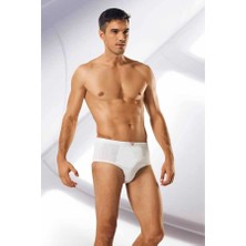 Namaldı Penye Erkek Slip Külot 110-Beyaz
