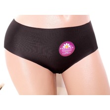 Papatya Lazer Kesim İz Yapmaz Bayan Külot Siyah