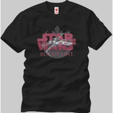 Crazy Star Wars Rogue One X Wing Starfighter Erkek T-Shirt