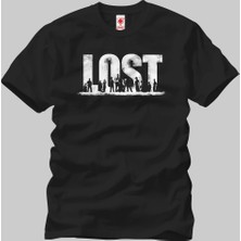 Crazy Lost Logo Erkek T-Shirt