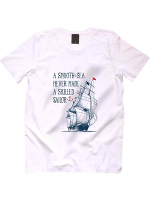 The Chalcedon A Smooth Sea Never Made A Skilled Erkek Tshirt