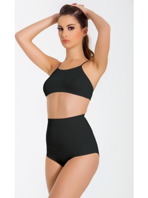 Miss Fit Uzun Bel Slip Korse - (Silikonlu)