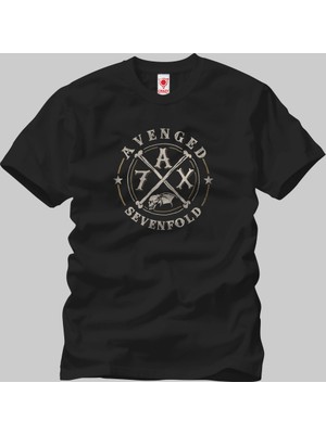 Crazy Avenged Sevenfold A7X Erkek T-Shirt