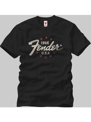 Crazy Fender Fender USA Erkek T-Shirt