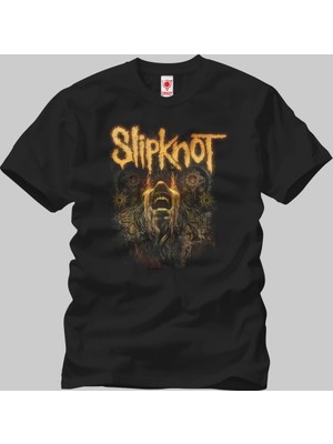 Crazy Slipknot Drill Scream Erkek T-Shirt