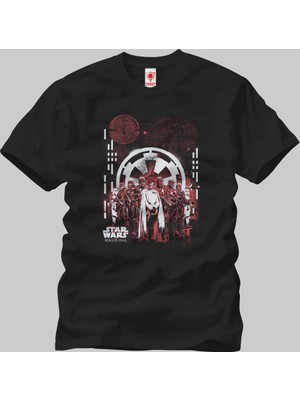 Crazy Star Wars Rogue One Death Star Project Defense Erkek T-Shirt