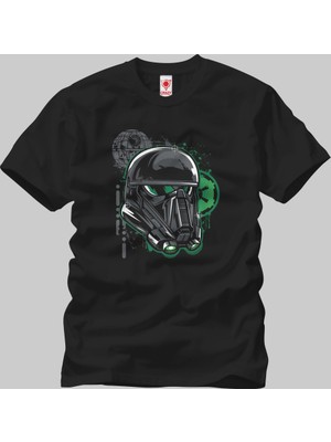 Crazy Star Wars Rogue One Death Dealer Erkek T-Shirt