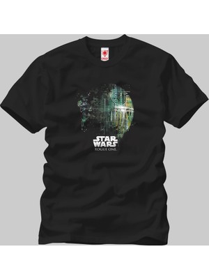 Crazy Star Wars Rogue One Death Star Arises Erkek T-Shirt