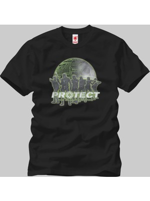 Crazy Star Wars Rogue One Death Trooper Squad Erkek T-Shirt