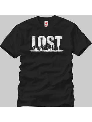 Crazy Lost Logo Erkek T-Shirt