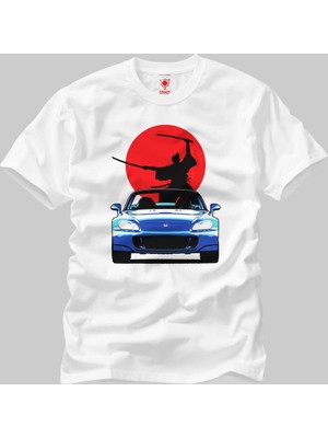 Crazy Honda S2000 Samurai Erkek T-Shirt