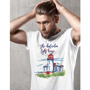 The Chalcedon Paint Light House Erkek Tshirt