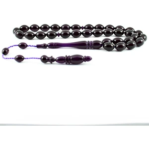 Polonya Kehribar Tesbih Arpa Kesim Hediyelik Tespih