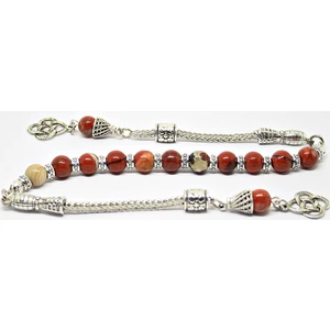 Kamçılı Zaza Tesbih Gerçek Doğal Taş Tespih