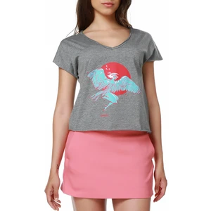 Wings - Zeynep Özatalay Koyu Gri Kadın T-Shirt
