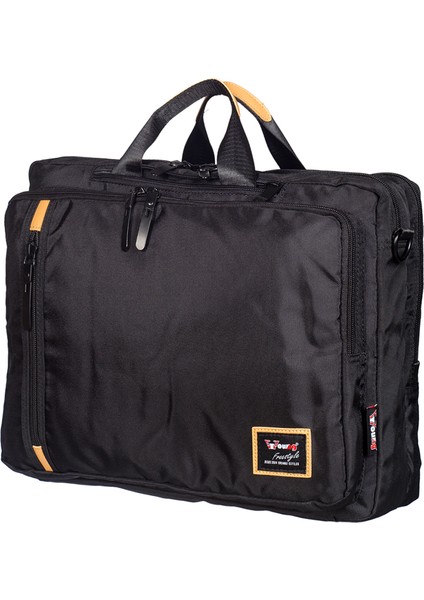 Erkek Evrak Ve Sırt Çantası Yg51081 Siyah