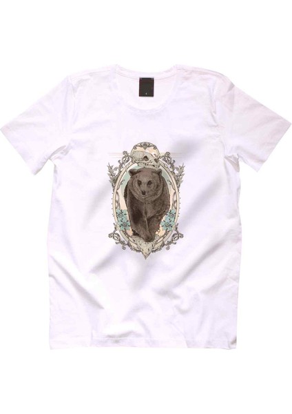 Ryska Björnen Erkek Tshirt