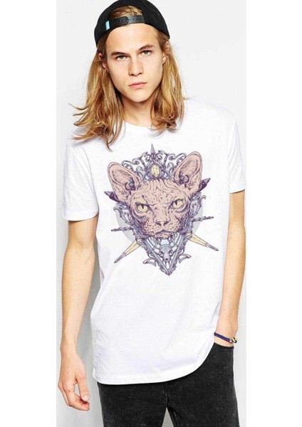 Sphynx Cat Erkek Tshirt