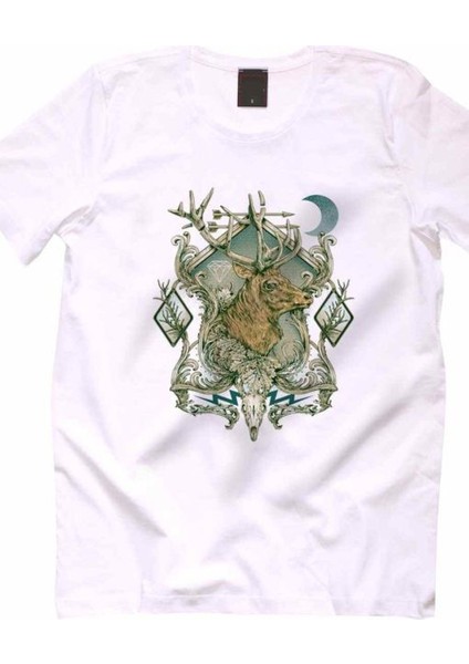 Tundra Deer Erkek Tshirt