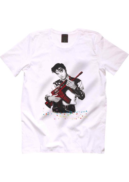 Warfare Elvis Erkek Tshirt