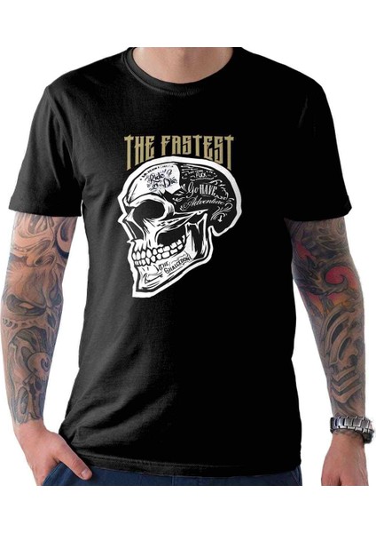 The Fastest Erkek Tshirt