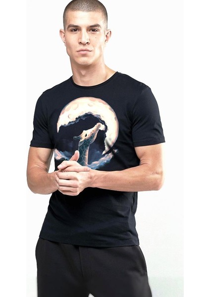 Moon Like Candy Floss Erkek Tshirt