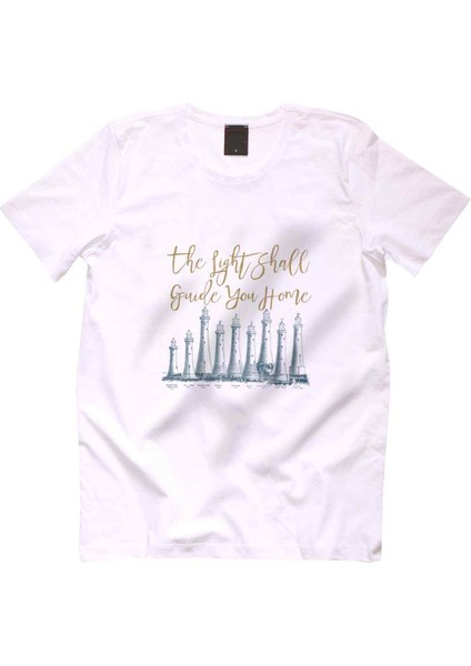 The Light Shall Guide You Home Erkek Tshirt