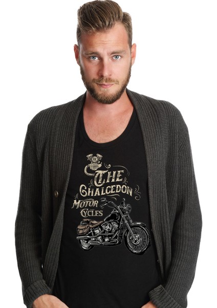 The Chalcedon Motorcycles Erkek Tshirt