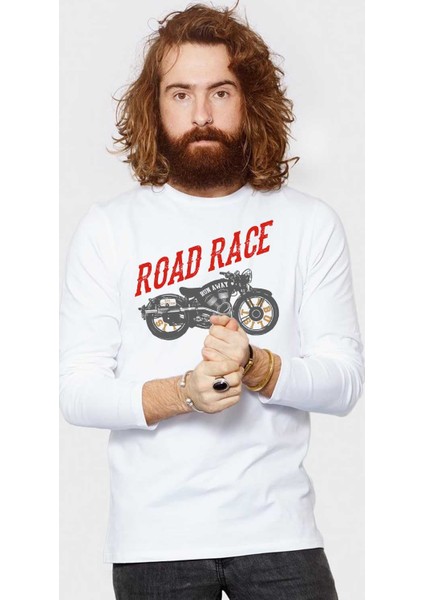 Road Race Erkek Tshirt