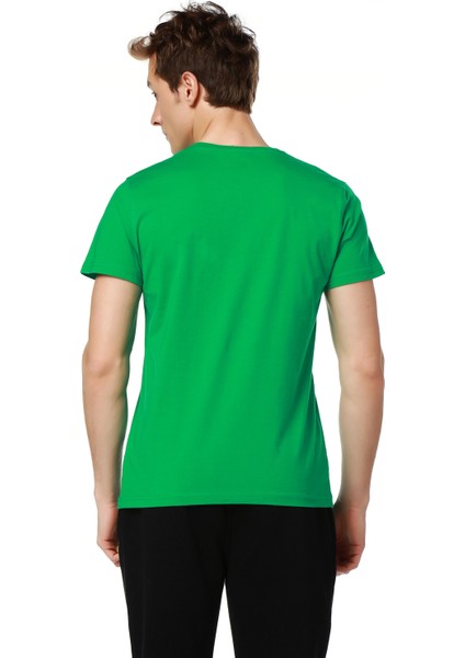 Pullum - İlker Sak Yeşil Erkek T-Shirt modelleri