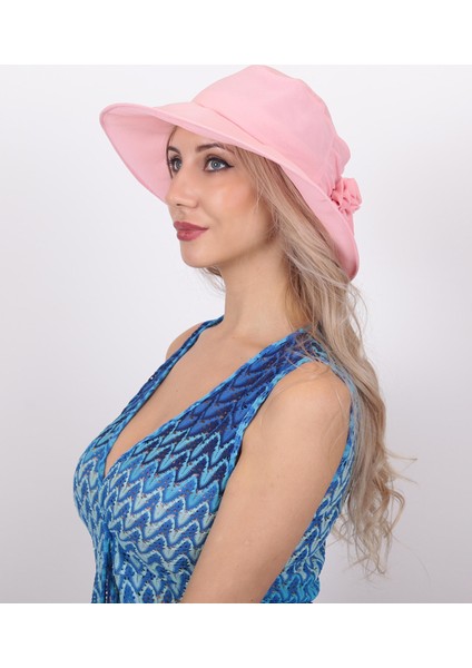 Kadın Güllü İnce Şapka