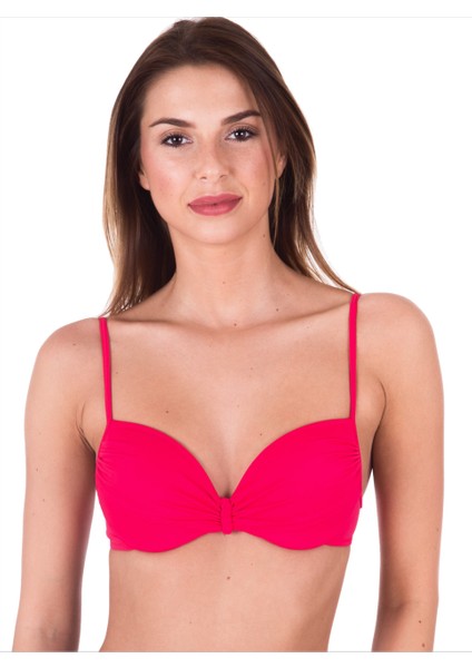 63552 Kırmızı Bikini Üstü