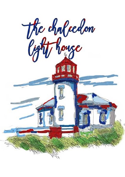 Paint Light House T-Shirt