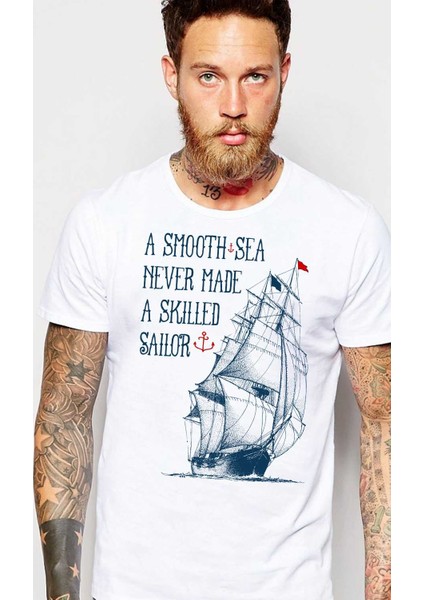 A Smooth Never Made A Skilled Sailor T-Shirt