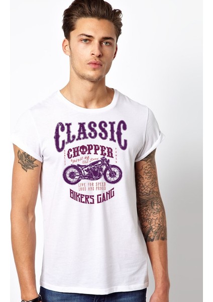 Classic Chopper Biker Collection T-Shirt