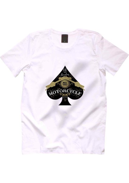 Black Spade Motorcycle T-Shirt