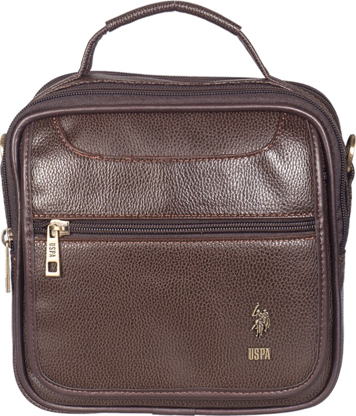 U.S. Polo Assn. Erkek Evrak Çantası Plevr6760 Kahve görsel 3